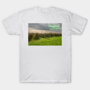 Vineyard on Lake Erie Shoreline T-Shirt